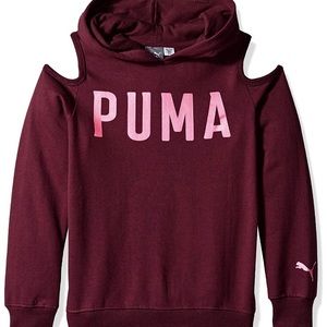 Puma Girls Open Shoulder Sweater 4T